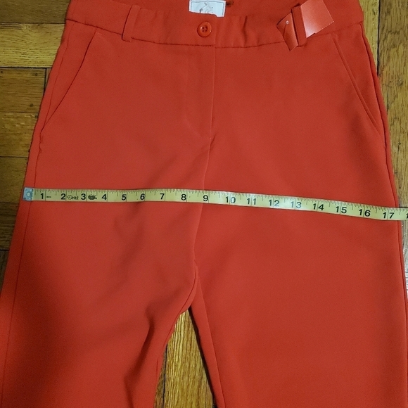 Have Womens Trosure Pants size Small Red Slim Fit Stretch - Picture 9 of 12